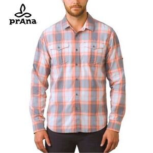 NWOT Prana Ascension Roll-Tab L/S Shirt